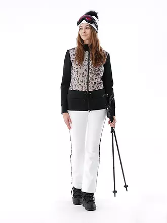 SPORTALM | Damen Unterziehjacke mit Leo-Dessin | 